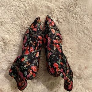 Steve Madden sock boots.